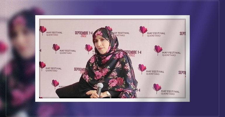 Tawakkol Karman holds press conference on sidelines of Queretaro Festival 2022