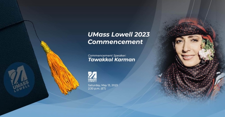 Tavakkol Karman Massachusetts Üniversitesi Öğrencilerinin Mezuniyet Töreninde Bir Konuşma Yaptı