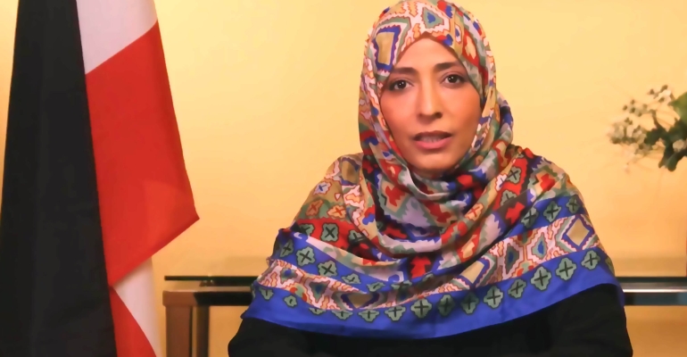 Mrs. Tawakkol Karman's Speech at 13th Anniversary of February 11 Revolution