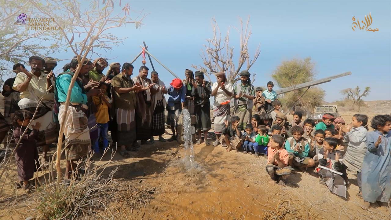 TKF implements water project in village in Shabwa