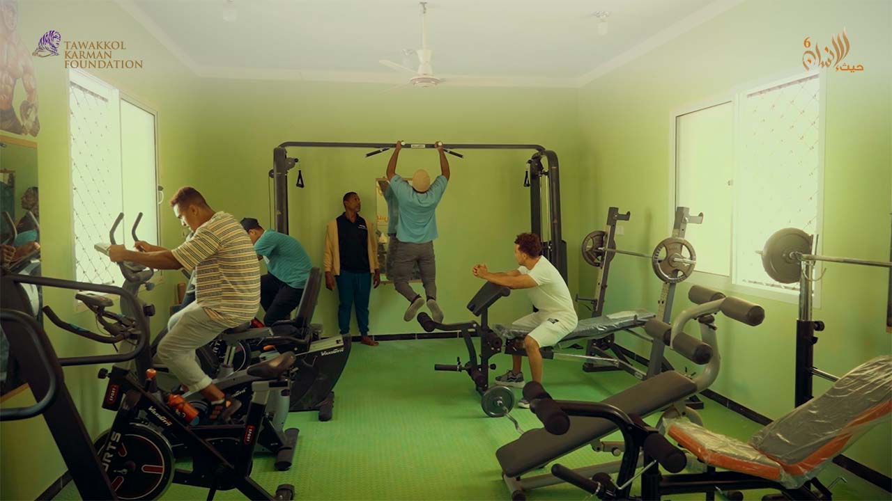 Tawakkol Karman Foundation achieves Yemeni bodybuilding champion's dream