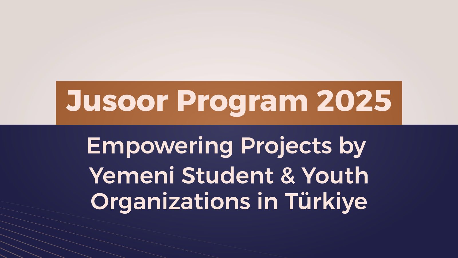 Tawakkol Karman Foundation launches Jusoor 2025 to support Yemeni youth organizations in Türkiye