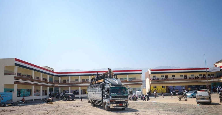 Tavakkol Karman Vakfı, Taiz’de Belqees Eğitim Kompleksi’nin açılışına hazırlanıyor