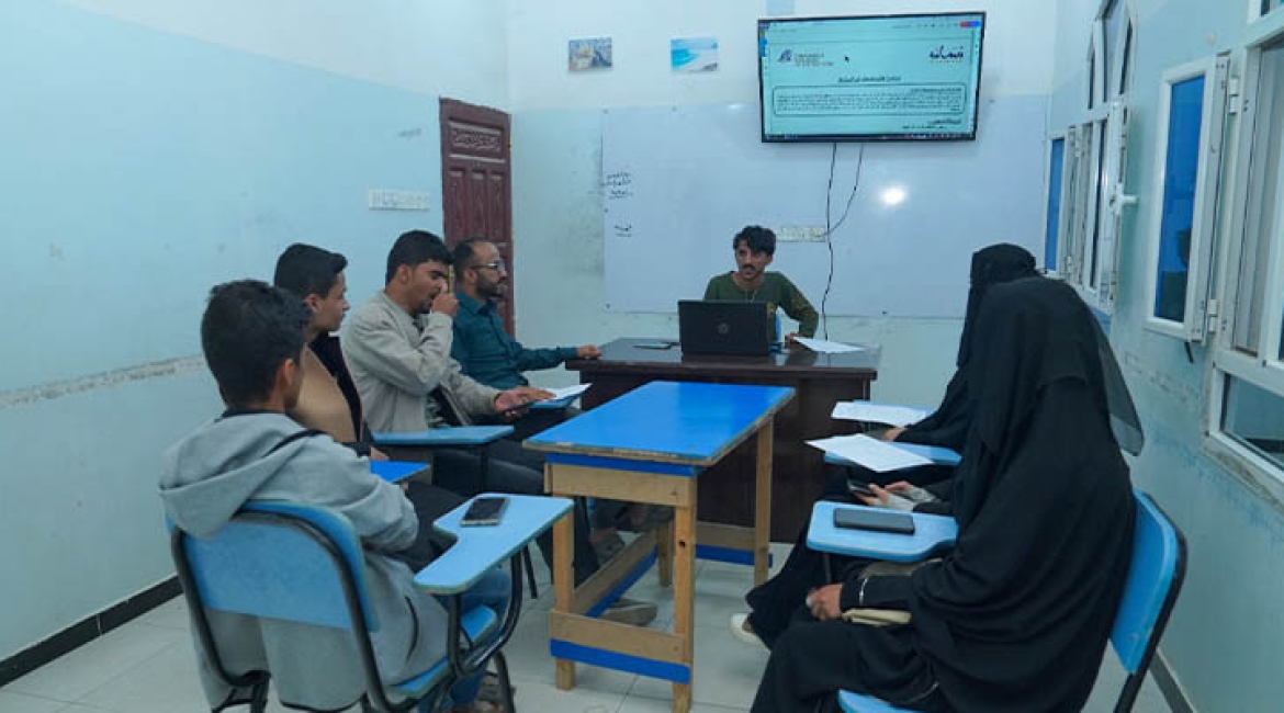 Tavakkol Karman Vakfı, Marib’de yürütülen “Mesleğim Ellerimde” girişimini destekliyor