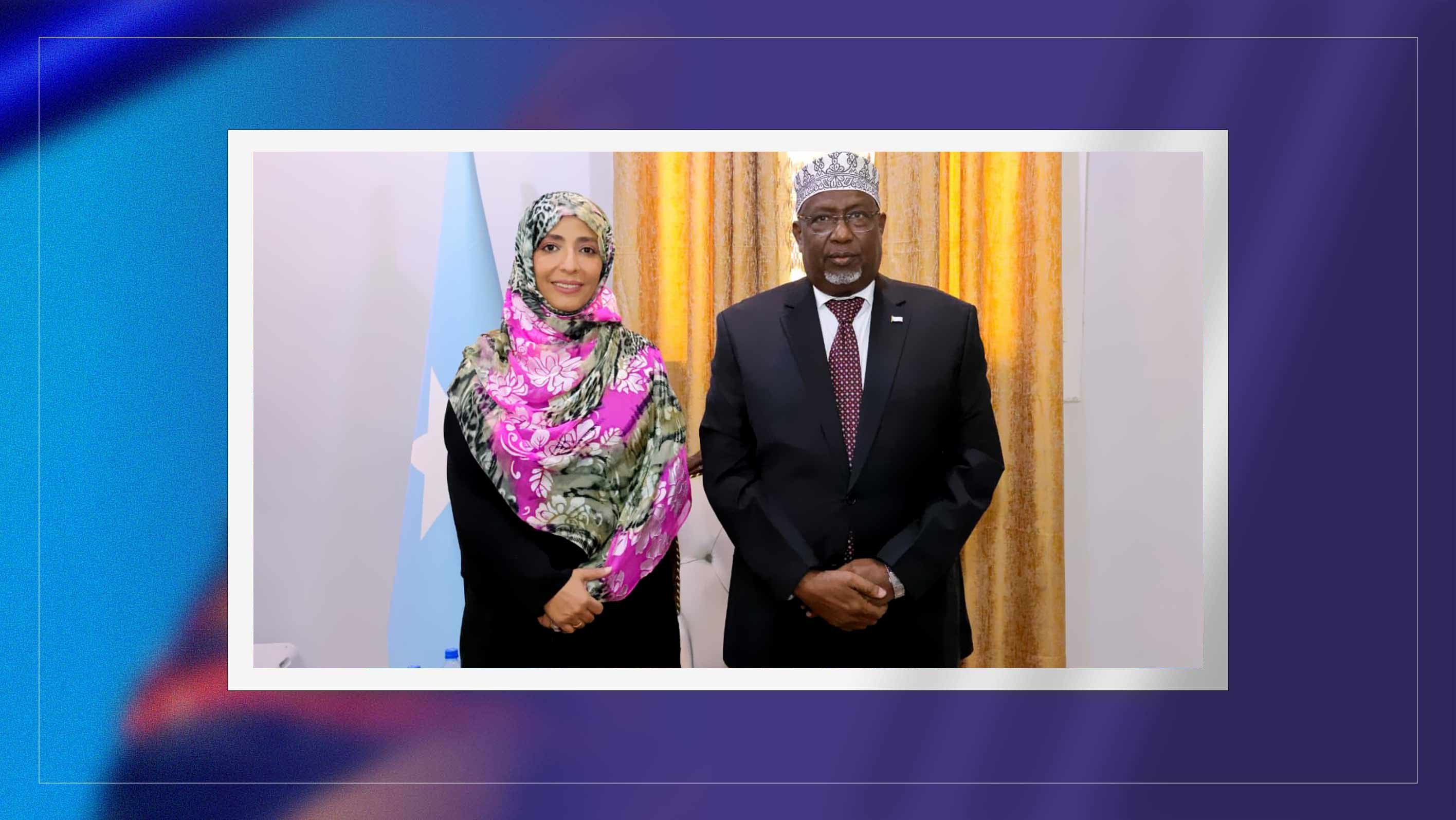 Somali Speaker Welcomes Karman, Calls Visit a Symbol of Stability and Progress in Mogadishu