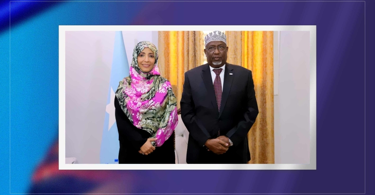 Somali Speaker Welcomes Karman, Calls Visit a Symbol of Stability and Progress in Mogadishu