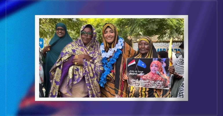 Karman Ends Mogadishu Visit, Calls for Global Backing of Somalia