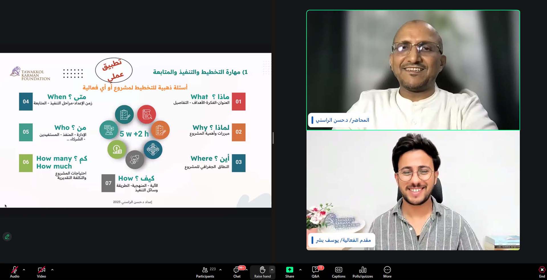 Tawakkol Karman Foundation launches fourth edition of youth training for the job market